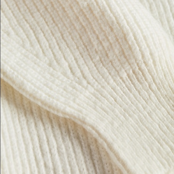 Express Timeless Classic & Cozy Ribbed Duster Cardigan IVORY SZ Med - Picture 2 of 5